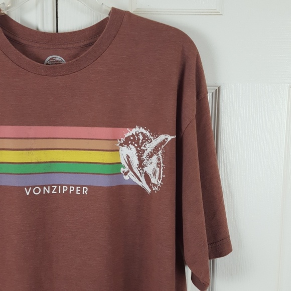 Vonzipper Graphic Tee Shirt Top Extra Large - Picture 4 of 7